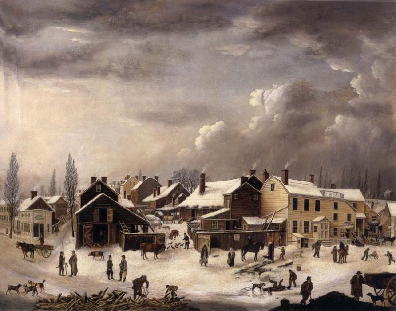 Francis Guy Winter Scene oil painting picture